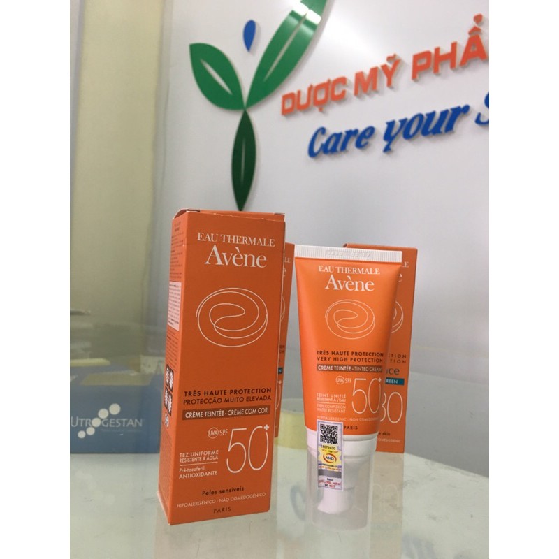 KEM CHỐNG NẮNG CÓ MÀU AV PROTECTION TINTED CREAM 50+ 50ML