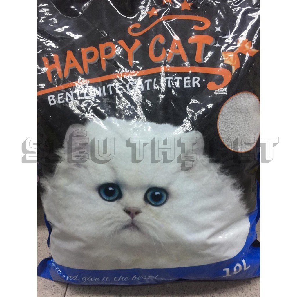 ( FREESHIP ) Cát Vệ Sinh Happy Cat Cho Mèo 10L Không Mùi