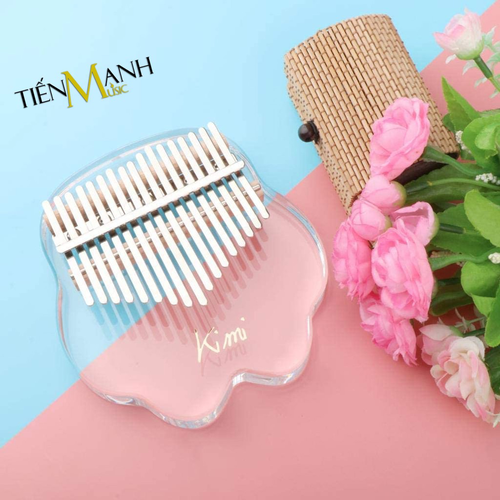 [Chính Hãng] Đàn Kalimba Kimi M10, M10S, M1 - 17 Phím Acrylic Trong Suốt M-10 Gấu, M-10S Màu Cầu Vồng Rainbow, M-1 Mèo