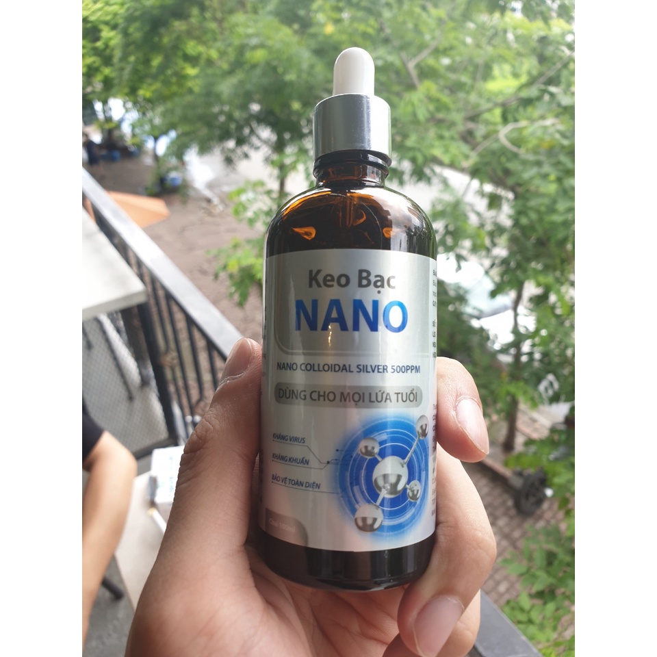 Keo Bạc Nano - Nano Colloidal Silver 500ppm