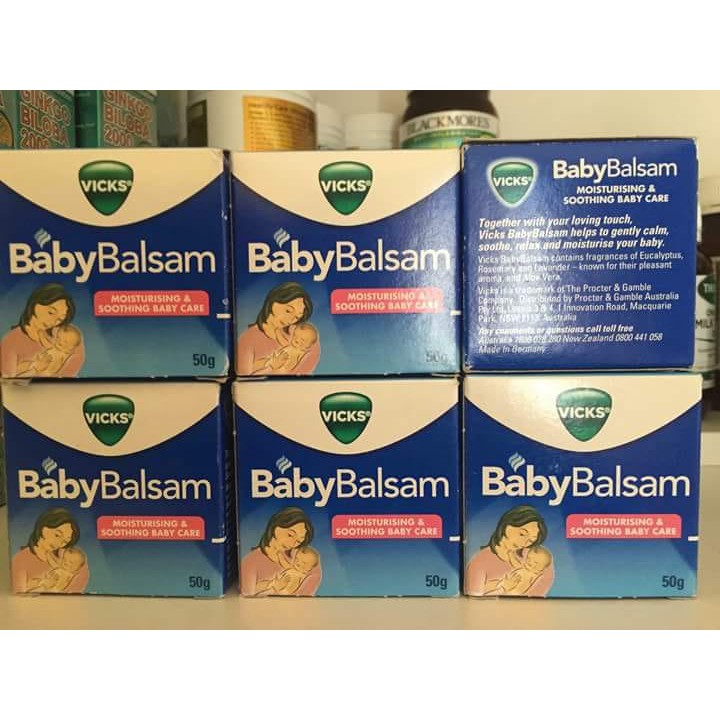 Dầu Bôi Giữ Ấm Vicks Baby Balsam
