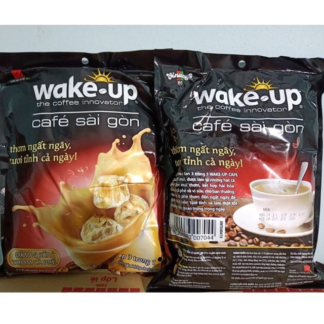 Bịch Lớn Cafe Sài Gòn Wake Up Sữa Đá / Cà Phê Sữa Đá Wake Up Sài Gòn