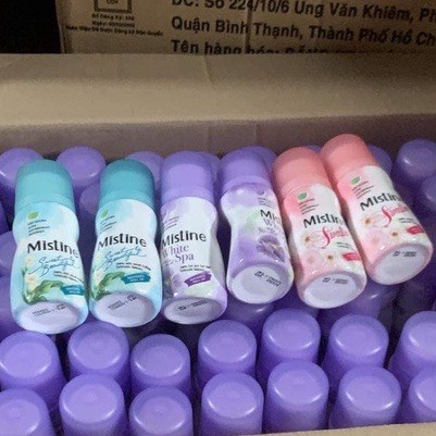 Lăn khử mùi MISTINE WHITE SPA Thái Lan khô thoáng
