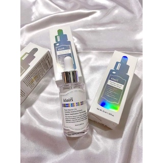 Serum Klairs Vitamin C trắng mịn da mờ thâm nám