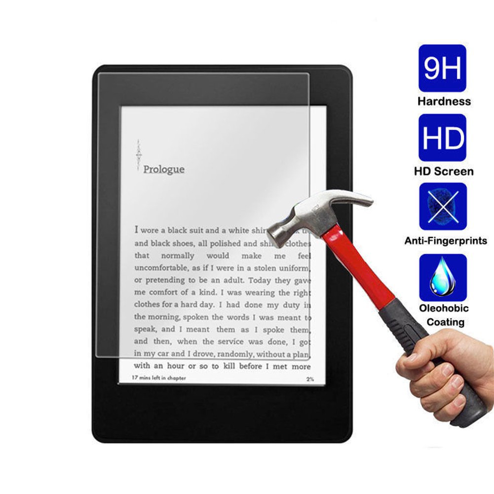 P53 Clear Tempered Glass Film Screen Protector Amazon Kindle Paperwhite 1/2/3