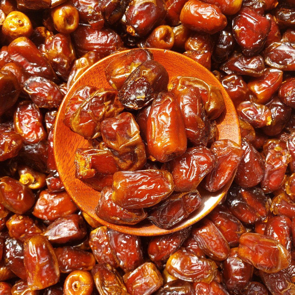 [Mã 254FMCGSALE giảm 8% đơn 500K] Chà Là Rời Cành Sấy Dẻo Lon 500gr