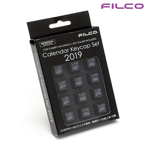 Keycap Filco lịch 2019 (Black)