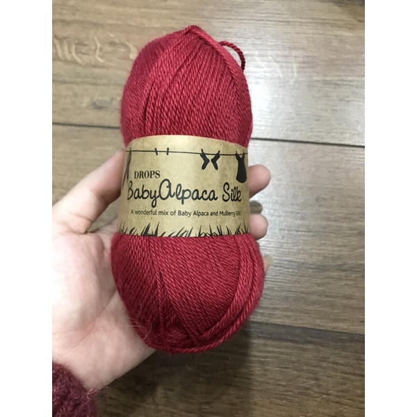 Len Drops baby alpaca silk