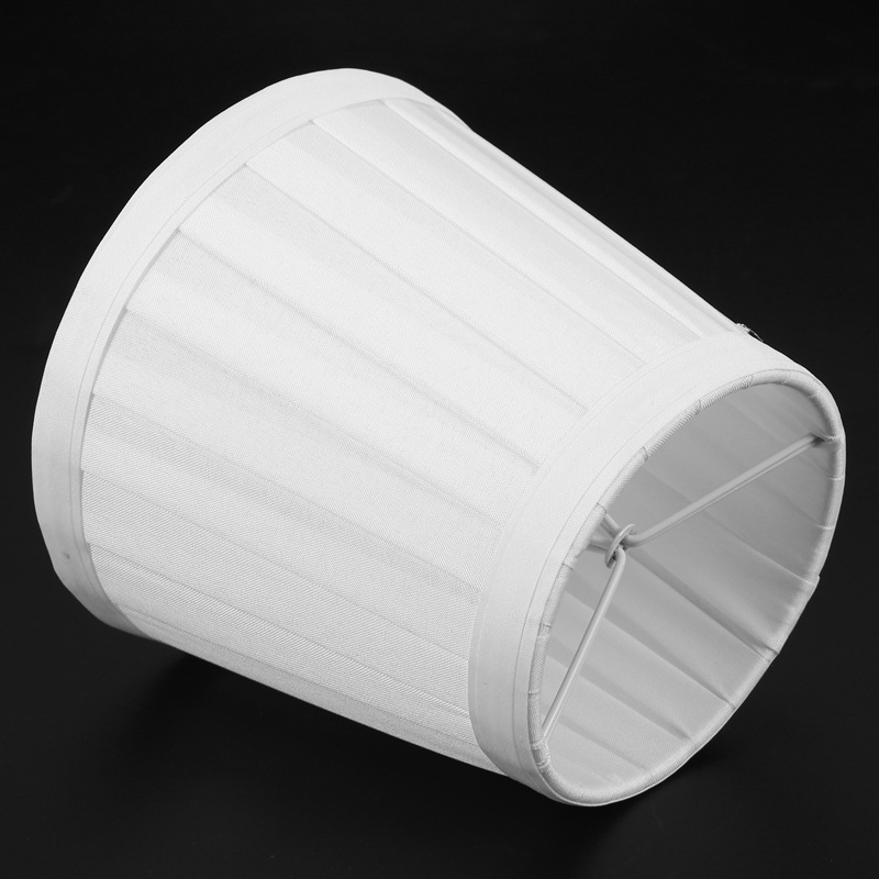 Giá Đỡ Đèn Chùm Bằng Vải Màu Trắng Phong Cách Vintage