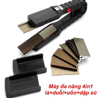 Máy làm tóc đa năng 4 in 1- Máy làm tóc 4 chức năng 8 thanh tạo kiểu