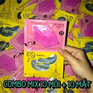 COMBO MIX 1O MASK MÔI + 1O MASK MẮT