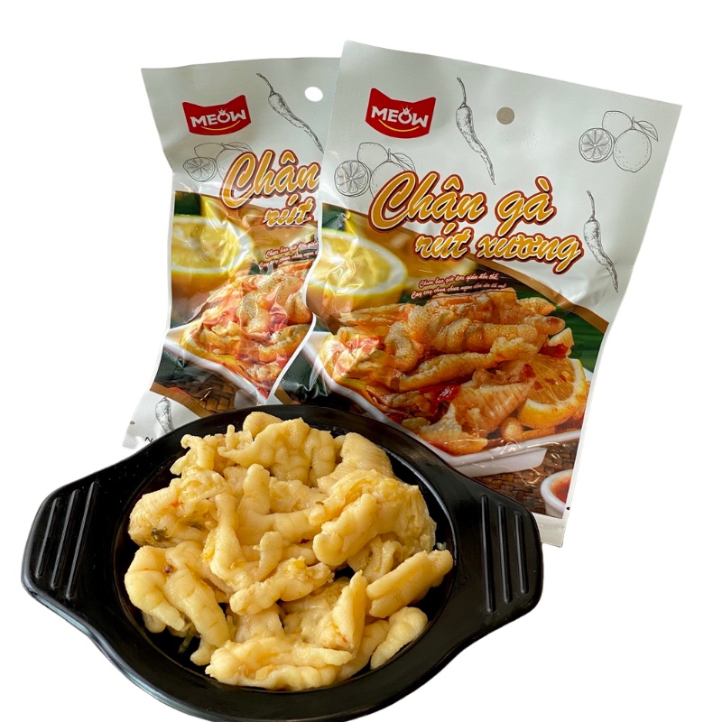 Chân gà rút xương Meow - Vị ngon khó cưỡng | BigBuy360 - bigbuy360.vn