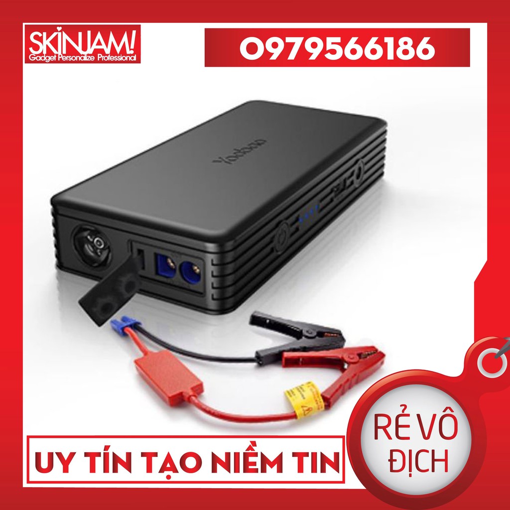 Bộ Pin Kích Bình Ắc Quy Yoobao C12 Kiêm Pin Sạc Dự Phòng