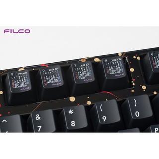 Keycap Filco lịch 2019 (Black) - Filco Official Store