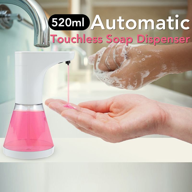 Bình Đựng Xà Phòng Cảm Ứng Tự Động Thể Tích 480ml