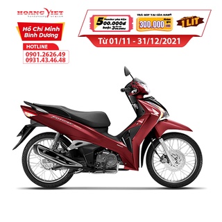 Xe máy Honda Future 125 Fi 2019 Căm Đĩa Màu Đen Đỏ