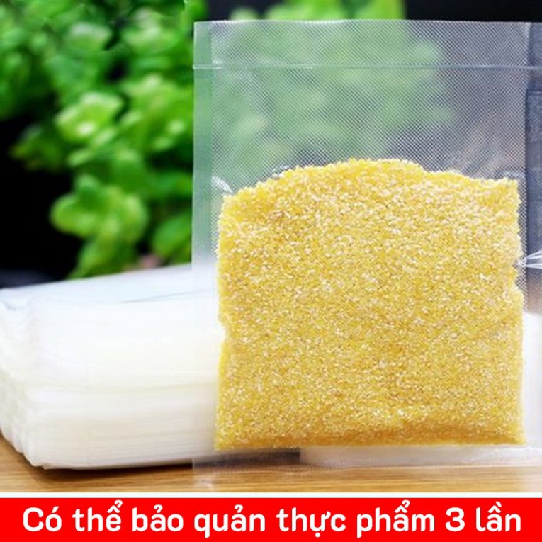 Túi Hút Chân Không 1 Mặt Nhám B2D 20cm*25cm. Dùng Bảo Quản, Nâng Cao Giá Trị SP. Thương Hiệu SGE Thailand flasksale