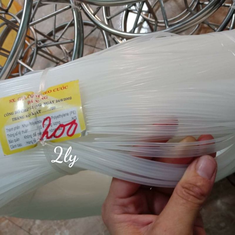 CƯỚC ĐÚC, DÂY THẢ DIỀU, cước cắt cỏ, nuôi hàu size 1mm_3mm