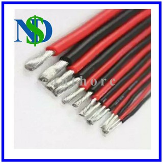 1 mét dây silicon chịu nhiệt  10 12 awg 14 awg 16 18 20 22 24 26 28 AWG
