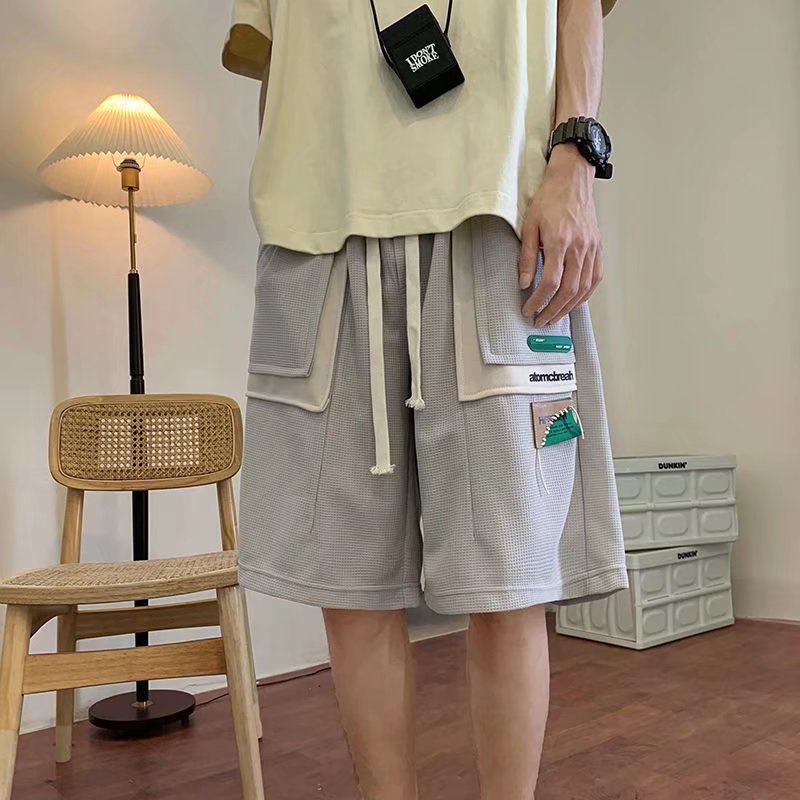 Quần Short Thể Thao Có Túi Lớn Thời Trang Hàn Quốc Đơn Giản Cho Nam quần đùi nam mặc nhà quần đùi rộng quần short nam ống rộng