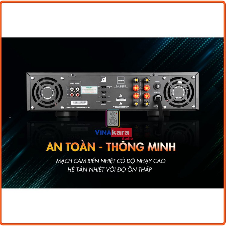 Main Công Suất PARAMAX DA-2500 Chính hãng