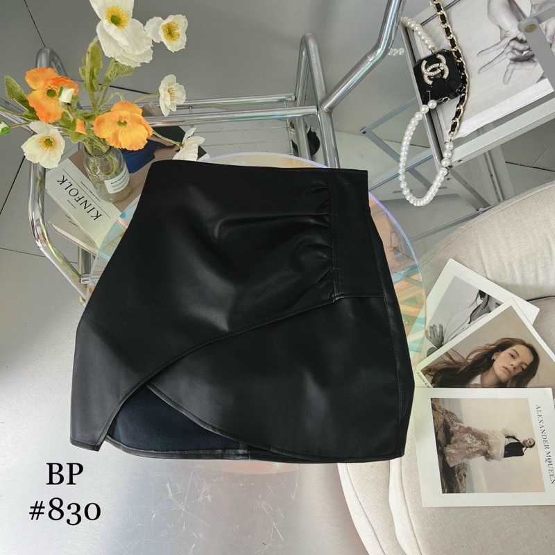 CHÂN VÁY DA CHÉO VẠT DÚM SƯỜN HÀNG QCL1 MS16782