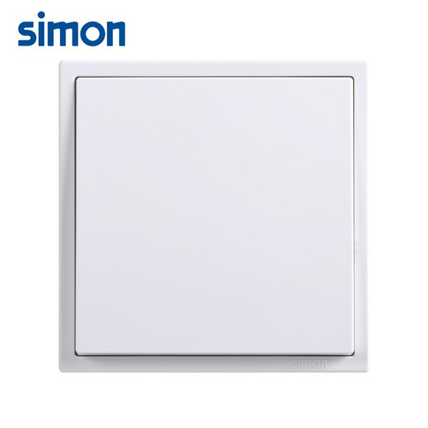 Bộ công tắc đơn, 1 chiều mặt vuông (bao gồm khung và mặt) Simon Series i7 701011-700610