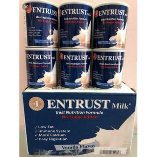 🌿 Sữa bột không đường Entrust Milk Hộp 400g của Mỹ