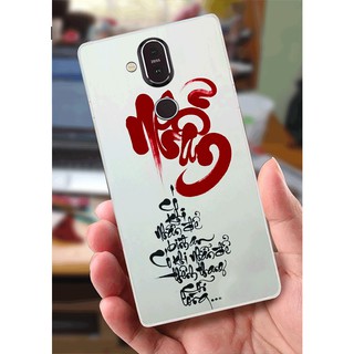 Ốp lưng nokia 8.1 - nhẫn