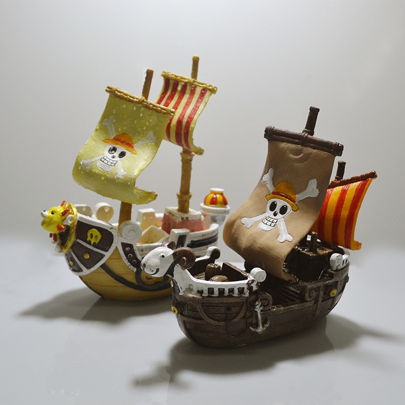 Tàu Ngầm Hải Tặc sunken Bằng Nhựa resin Trang Trí Bể Cá