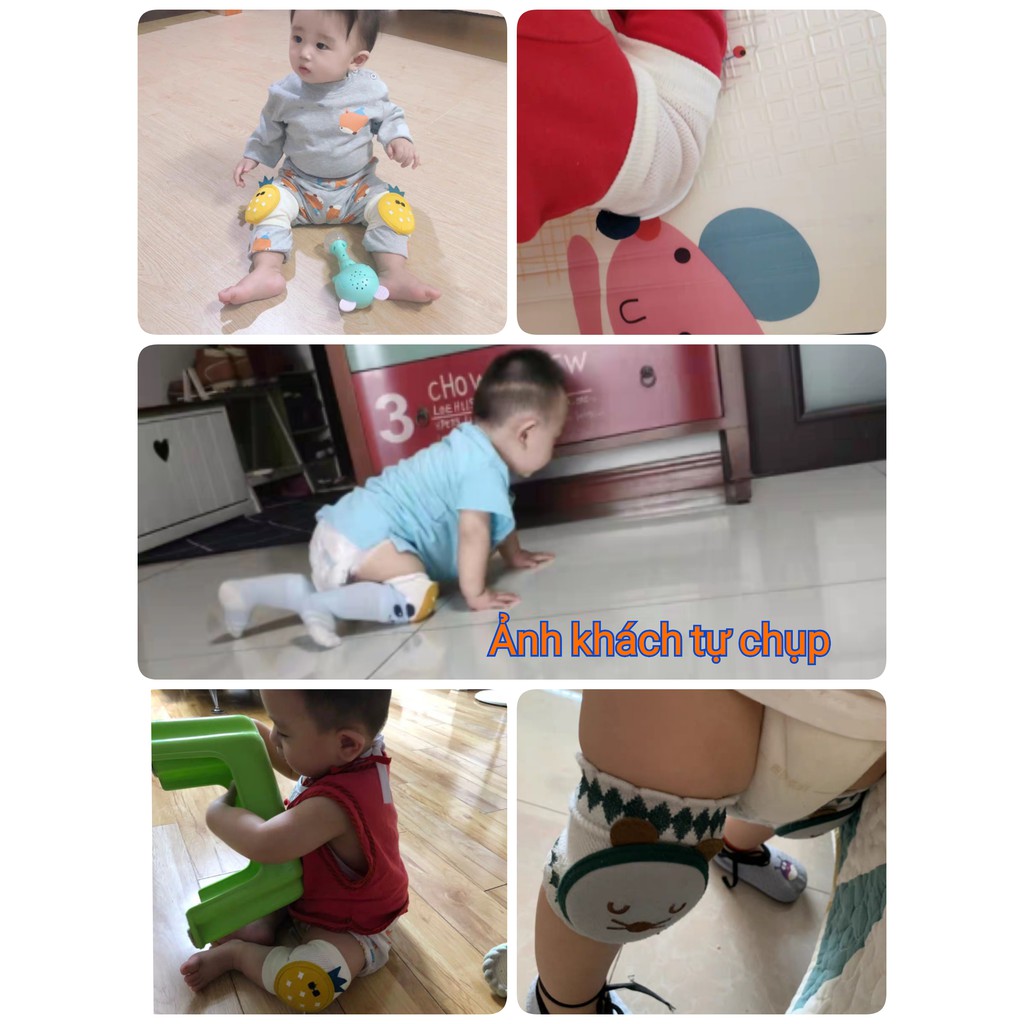 [CÓ SẴN] Đệm bảo vệ đầu gối cho bé tập bò