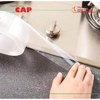 Cuộn Băng Keo Trong Suốt Chống Thấm Nước Dán Siêu Dính Đa Năng Dính Trên Mọi Bề Mặt