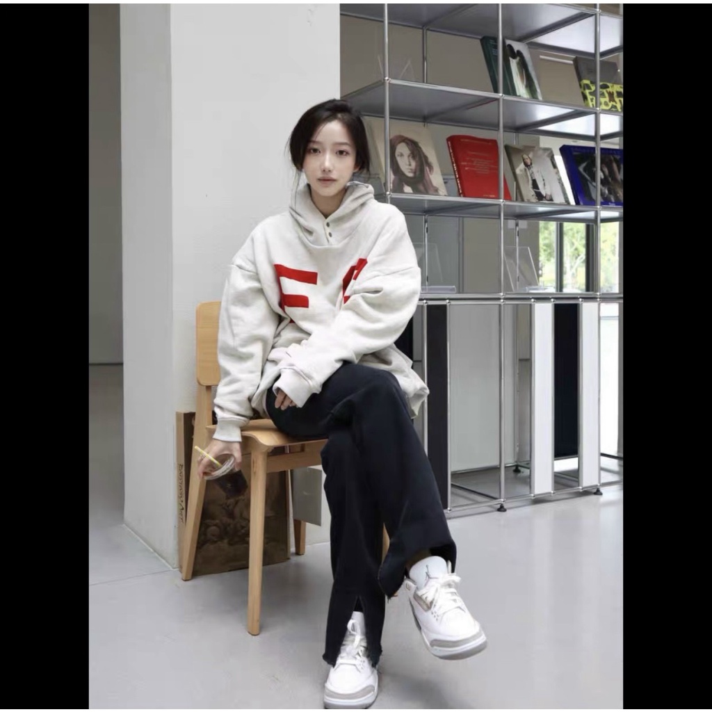 Áo Hoodie Nam Nữ Phối Nút Cổ PHong Cách FG Hiện Đai Trẻ Trung Cá TÍnh Thời Trang hhp 2022