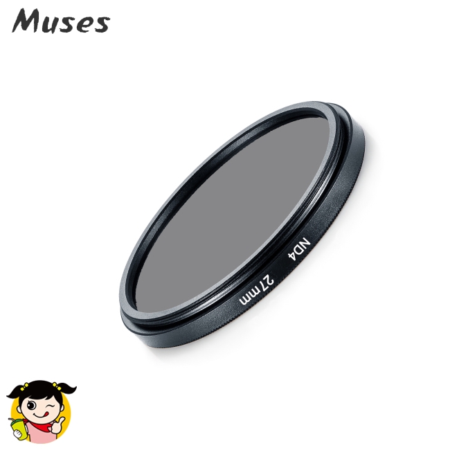 Muse07 ND Filter Neutral Density ND2 ND4 ND8 Filtors 37 52 58 62 67 72 77 82mm Photography for Canon Nikon