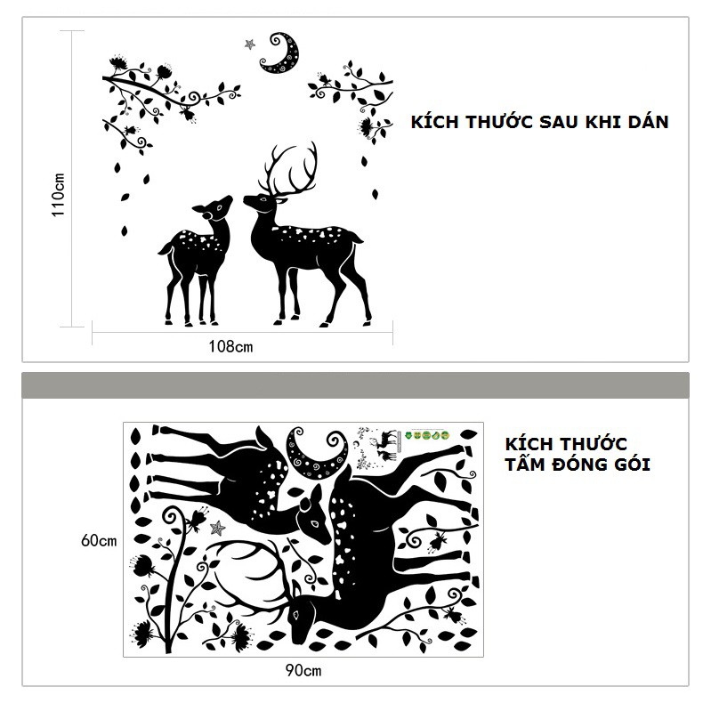 Decal dán tường trang trí phòng khách [GIÁ SĨ] Tranh phong cảnh sang trọng độc đáo AmyShop