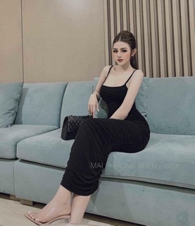 💥 ĐẦM BODY HAI DÂY NHÚN THÂN [Ảnh Thật]
