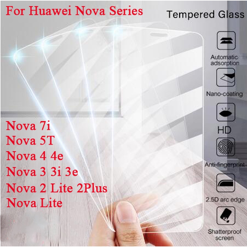 Mờ / Matte Kính Cường Lực Bảo Vệ Màn Hình Cho Huawei Nova Lite 2plus 2i Nova2Lite 3e Nova3I 3 Nova4 4e Nova5T Nova7I