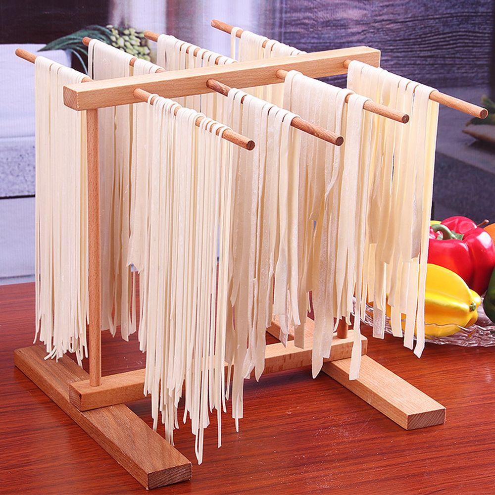Giá Đỡ Phơi Khô Mì Ý Bằng Gỗ Tiện Dụng Cho Nhà Bếp