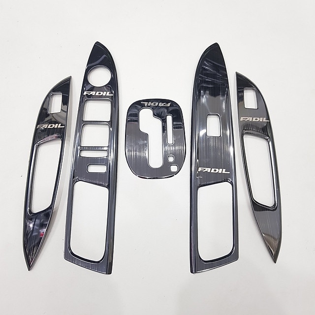 Ốp nội thất xe Vinfast Fadil 2019-2023, bộ 5 chi tiết Titan cao cấp