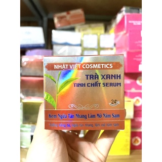 Kem Nhật Việt trà xanh ngừa nám tàn nhang