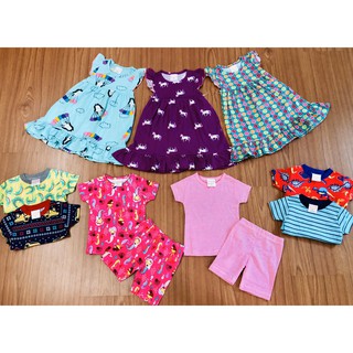 Set 5 món cho bé gái (3 váy + 2 bộ đồ)