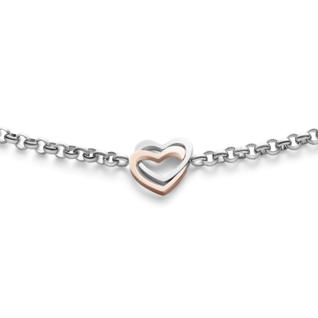 Vòng Tay Nữ Curnon Ivy Bracelet  - Trang Sức Phụ Kiện Đeo Tay Thời Trang - Thiết Kế Basic lãng mạn hoạ tiết trái tim đan