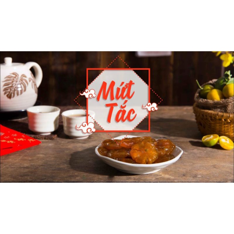 0Mứt quất mứt tắc sấy dẻo chua chua ngọt ngọt 500gr