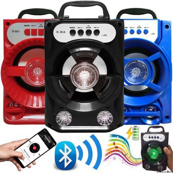 Loa Bluetooth HPBC401 Mẫu HT518 Xách Tay Có Đèn Led