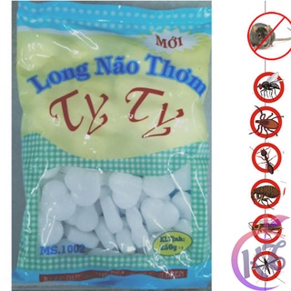 Long não thơm Ty Ty hình trái tim bịch 250g xua đuổi chuột, côn trùng, kiến, gián - băng phiến TYTY thơm