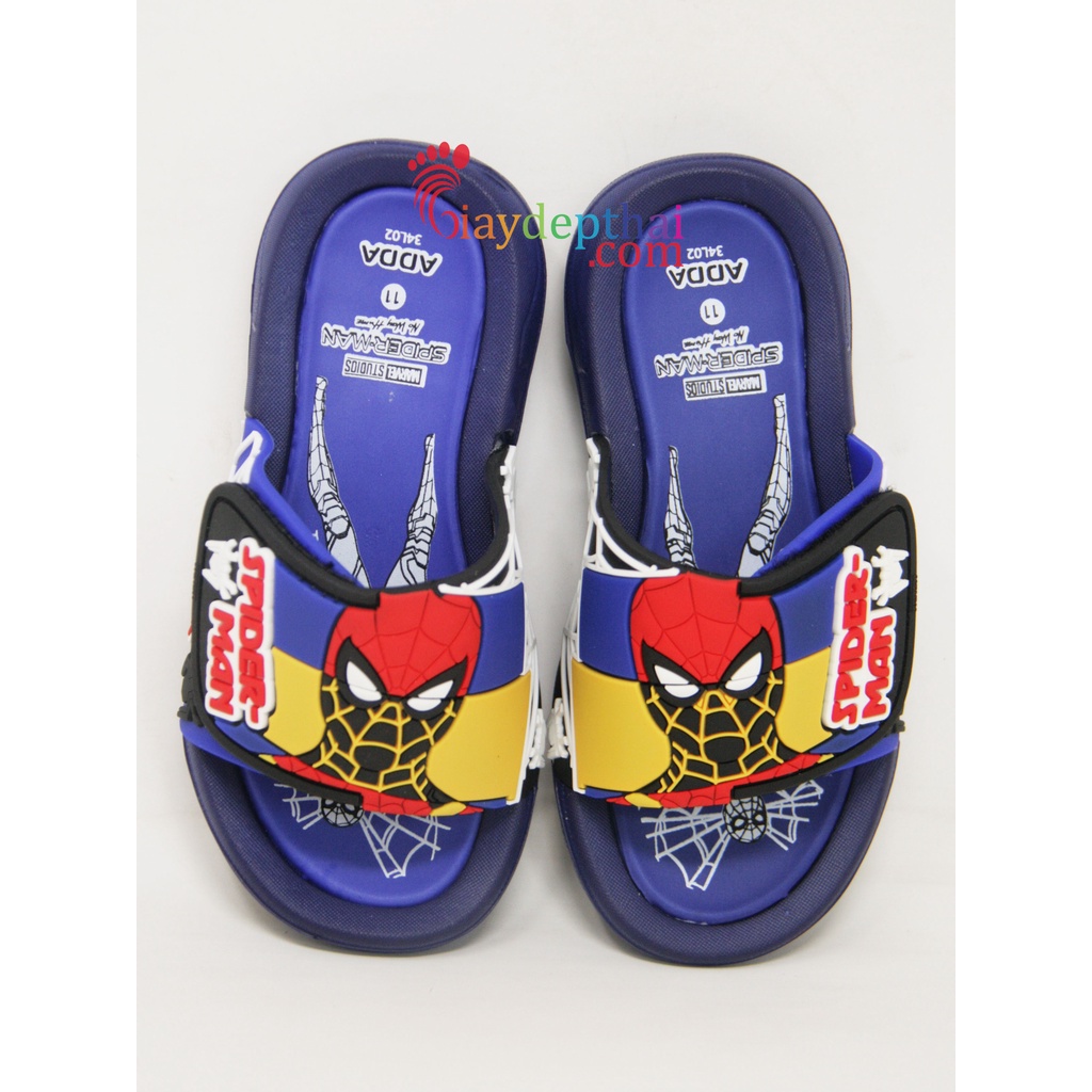 Dép cho bé trai Siêu Nhân Người Nhện Spiderman Thái Lan Adda 34L02