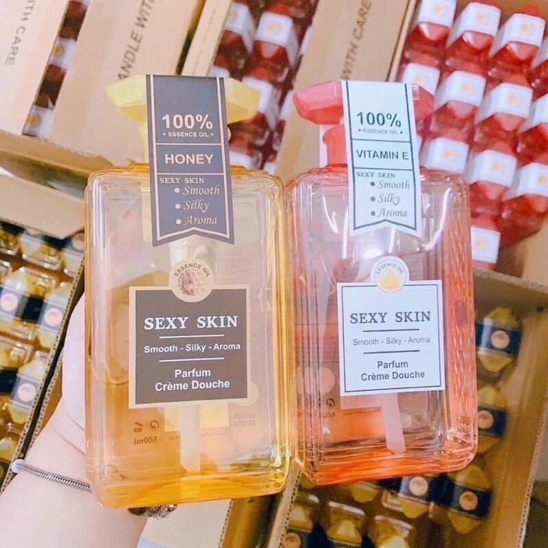 Sữa Tắm Nước Hoa Sexy Skin 600ml Của Pháp.