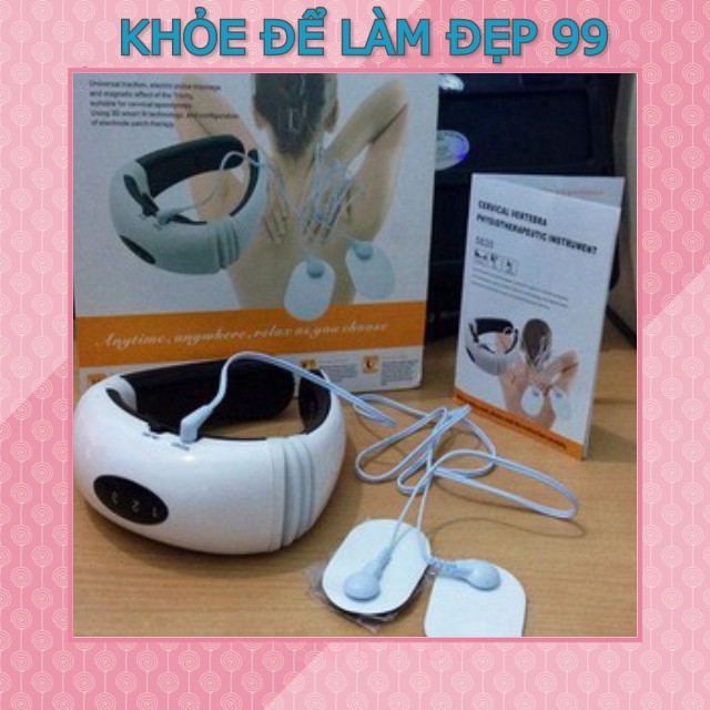 [Freeship] Máy Massage 3D Vật Lý Trị Liệu Vai Gáy Cổ Đa Năng KI 5830 [Hàng Chính Hãng]