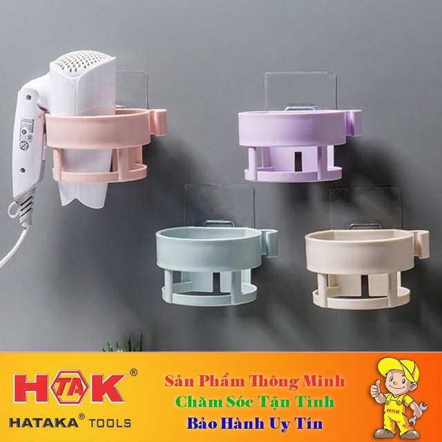 Giá Kệ Treo ĐỂ MÁY SẤY Tóc Phòng Tắm Loại 1 Decor (Nhựa Cao Cấp)