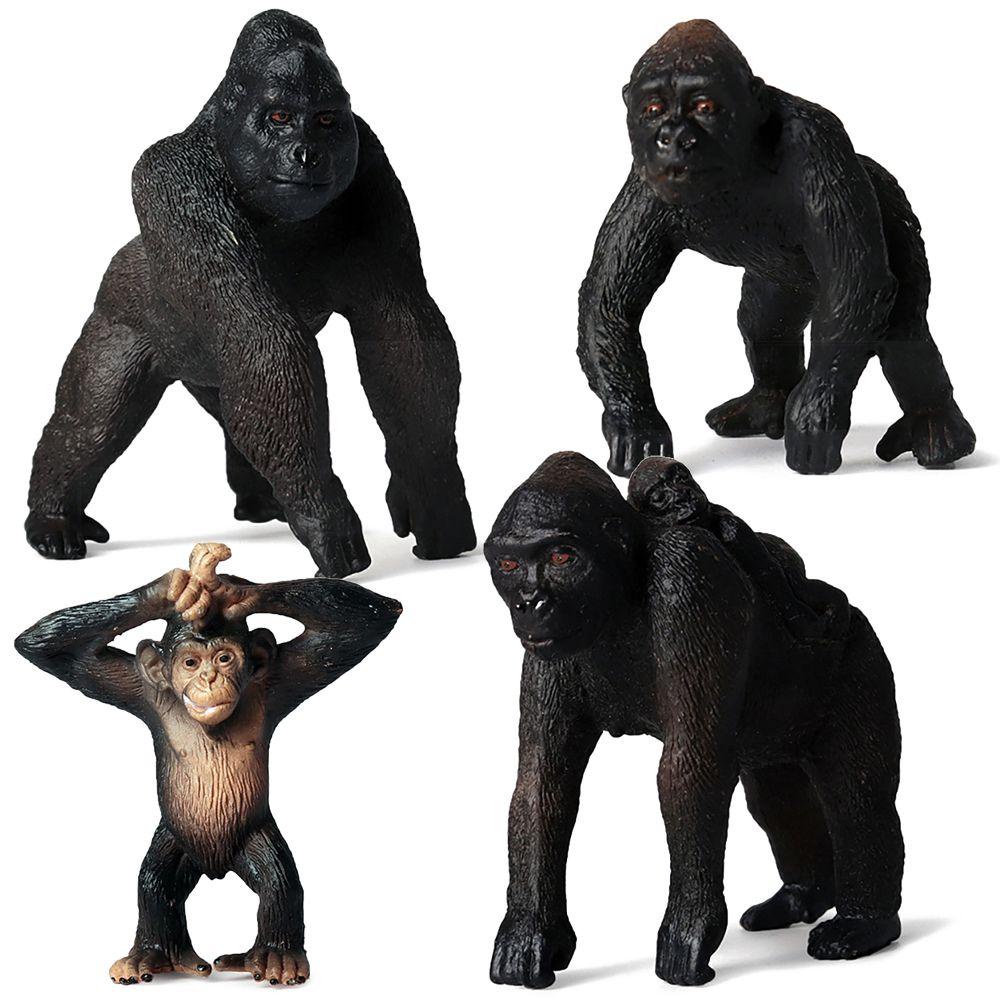 Mô Hình Chimpanzee Sống Động Như Thật Làm Quà Tặng Khoa Học &amp; Tự Nhiên Hoang Dã Giáo Dục Sớm